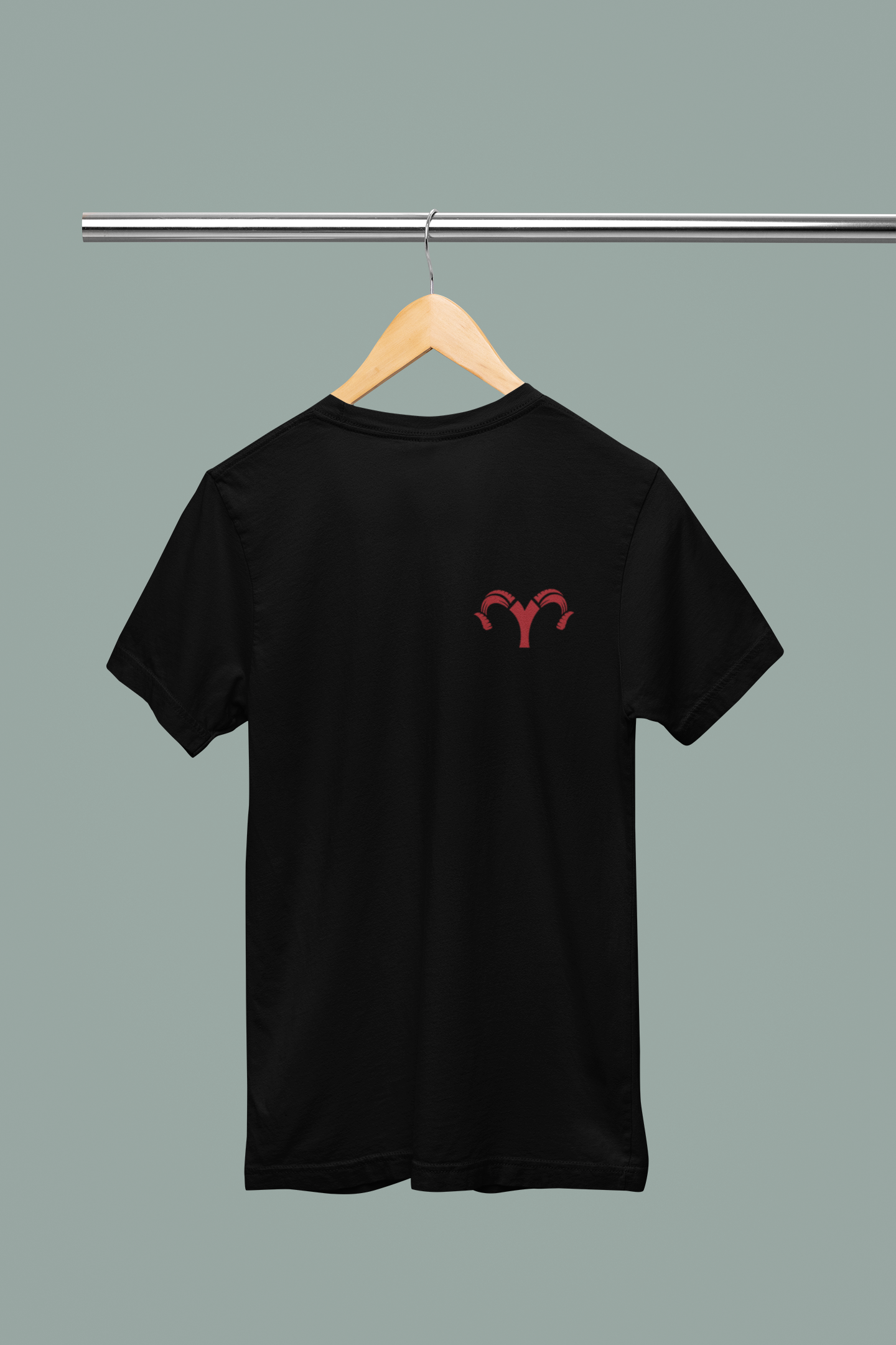 Aries Embroidered Zodiac Shirt – Upper Chest | Traversing Levels
