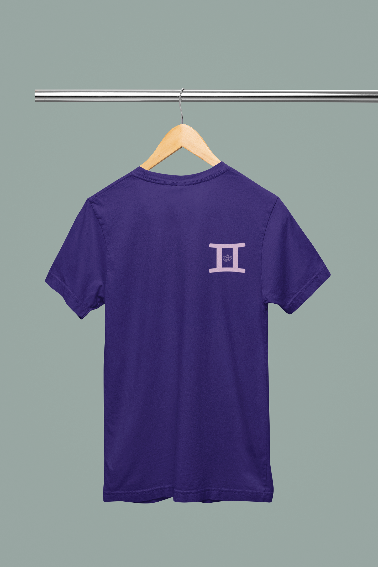 Gemini Embroidered Zodiac Shirt – Upper Chest | Traversing Levels