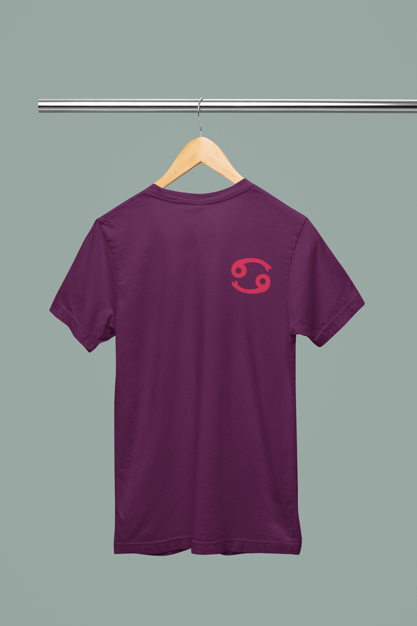 Cancer Embroidered Zodiac Shirt – Upper Chest | Traversing Levels