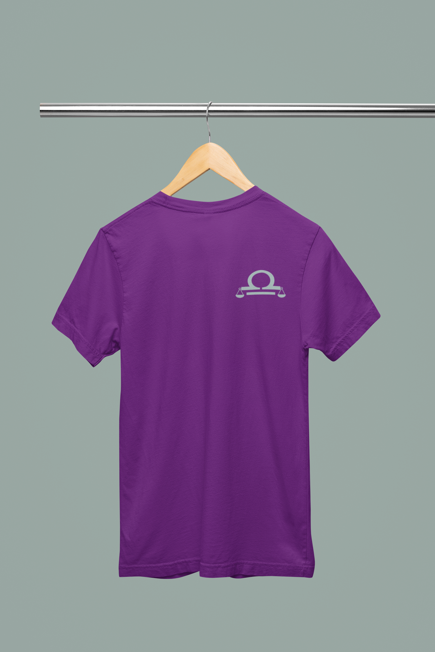 Libra Embroidered Zodiac Shirt – Upper Chest | Traversing Levels