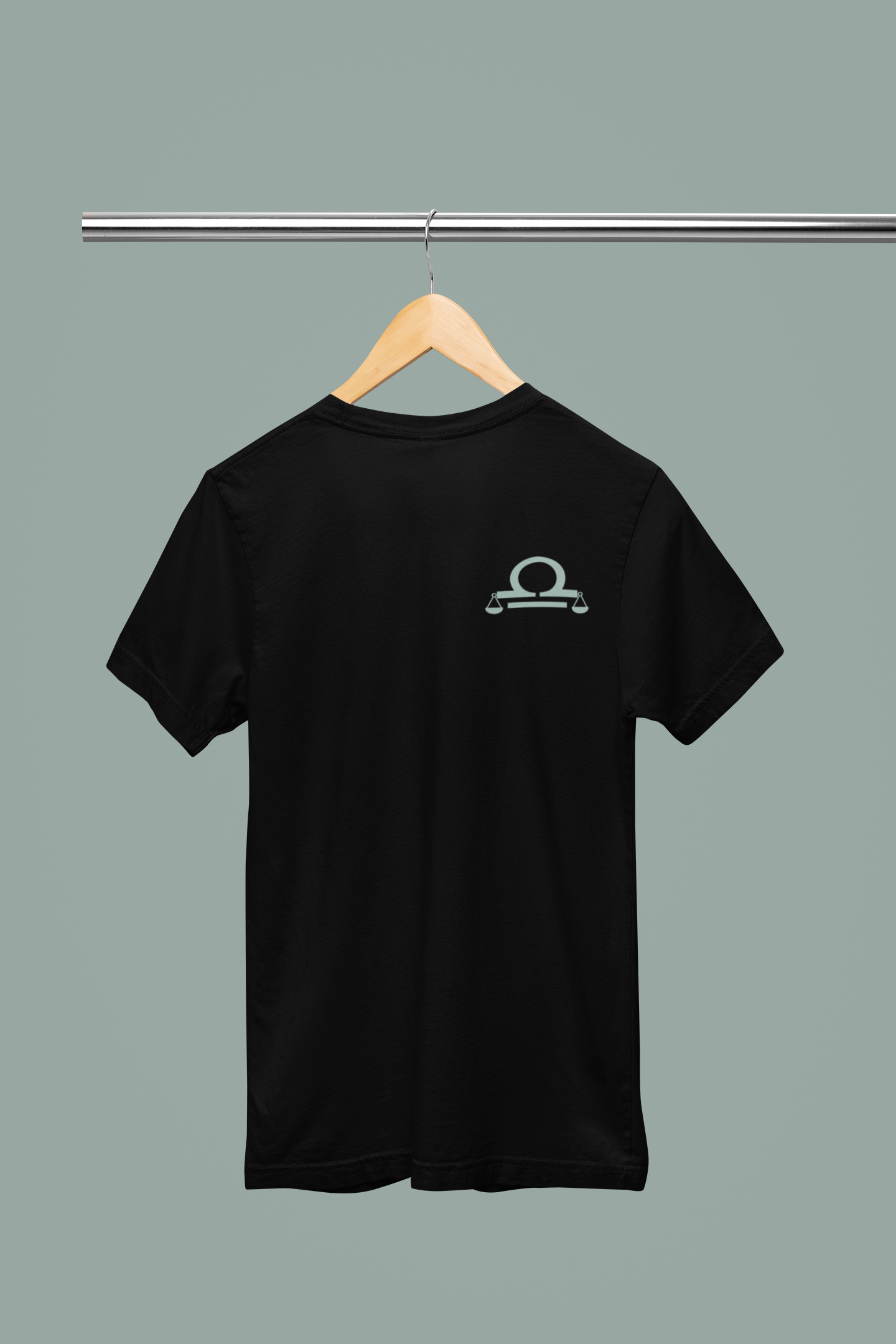 Libra Embroidered Zodiac Shirt – Upper Chest | Traversing Levels