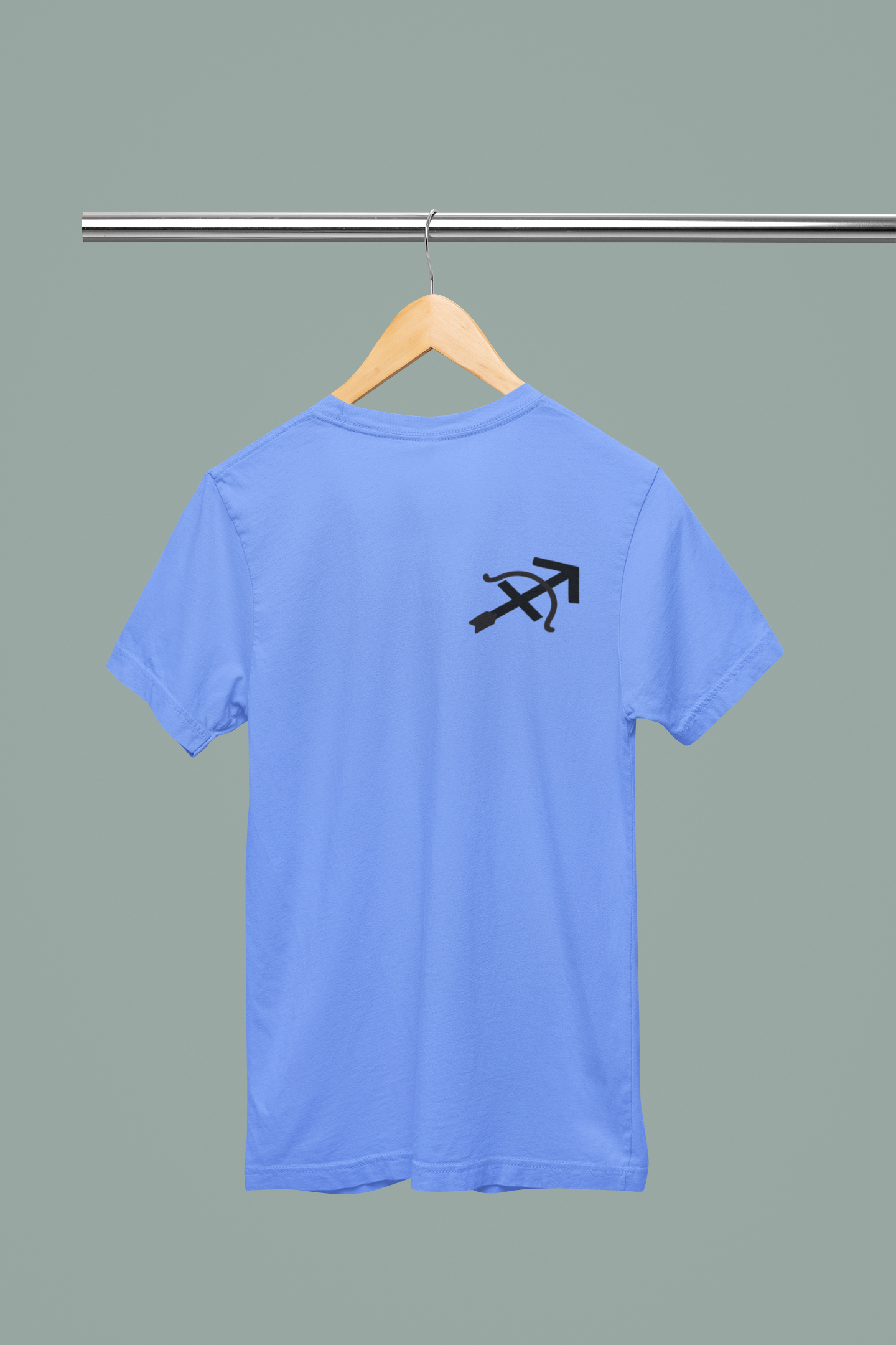 Sagittarius Embroidered Zodiac Shirt – Upper Chest | Traversing Levels