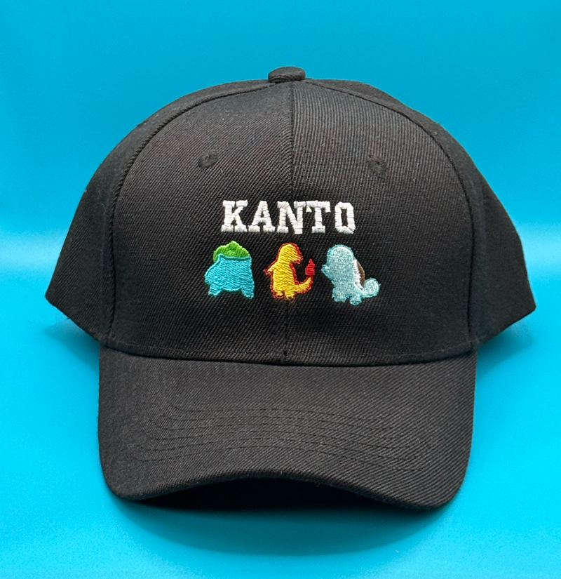 Kanto Journey Down Your Memories Video Game Inspired Embroidered Dad Hat | Traversing Levels