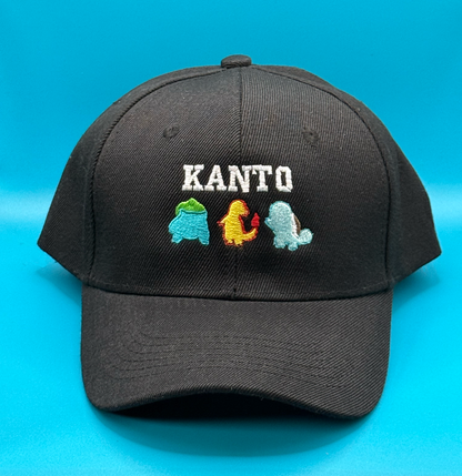 Kanto Journey Down Your Memories Video Game Inspired Embroidered Dad Hat | Traversing Levels