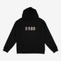 Spooky Ghost Dogs Embroidered Hoodie | Traversing Levels