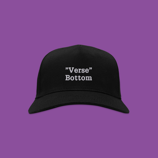 Verse Bottom Embroidered Funny Dad Hat | Traversing Levels