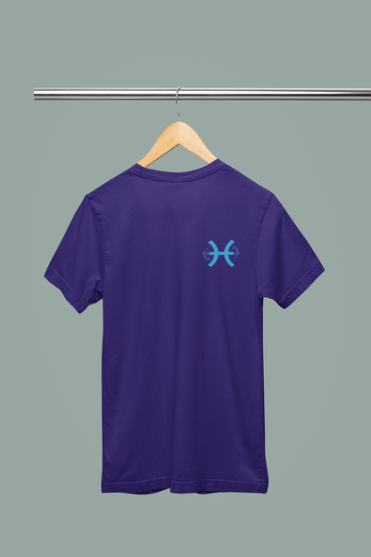 Pisces Embroidered Zodiac Shirt – Upper Chest | Traversing Levels