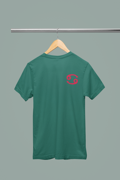 Cancer Embroidered Zodiac Shirt – Upper Chest | Traversing Levels