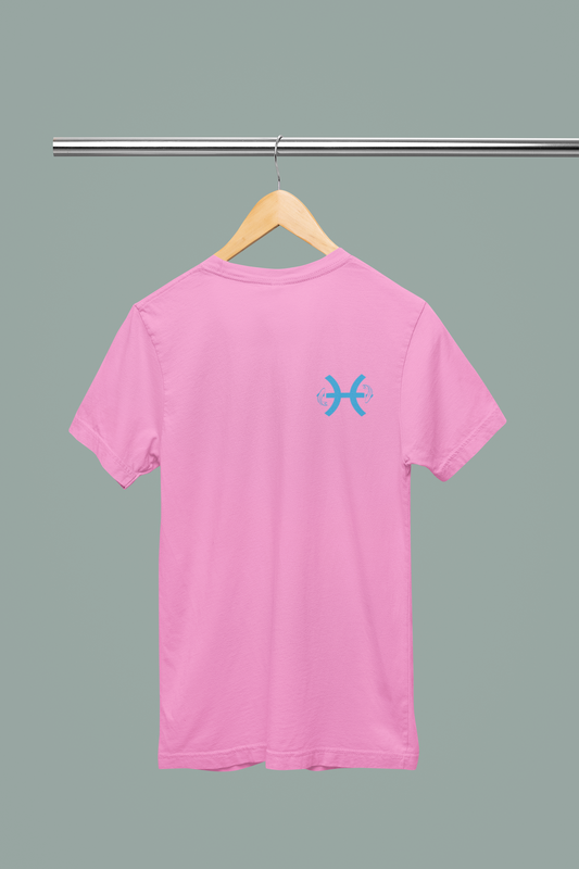 Pisces Embroidered Zodiac Shirt – Upper Chest | Traversing Levels