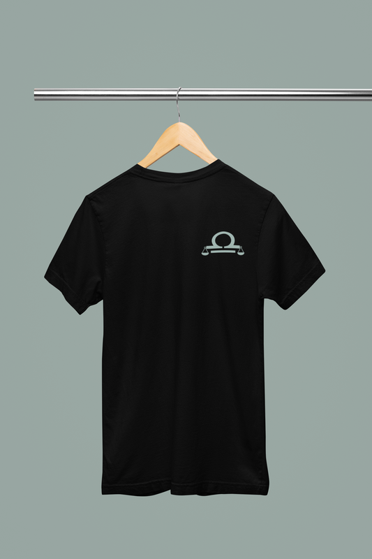 Libra Embroidered Zodiac Shirt – Upper Chest | Traversing Levels