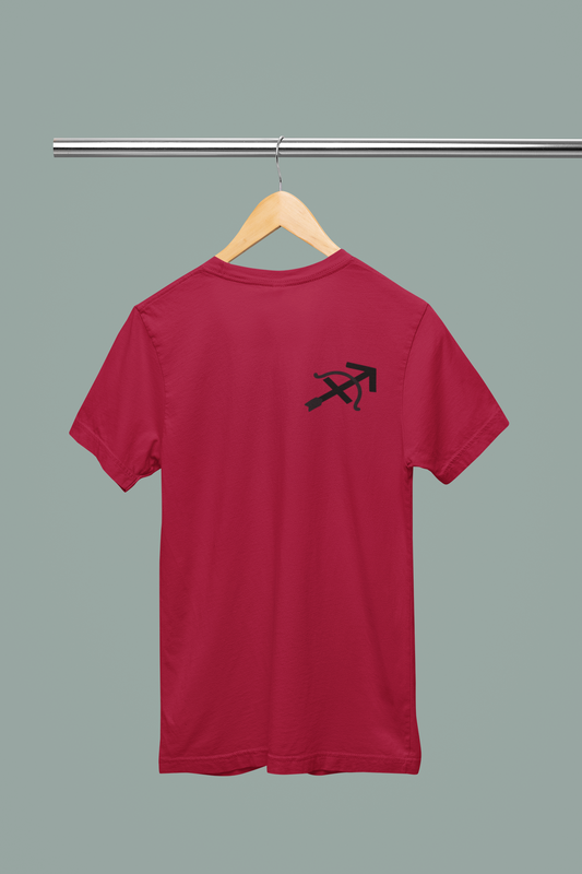 Sagittarius Embroidered Zodiac Shirt – Upper Chest | Traversing Levels