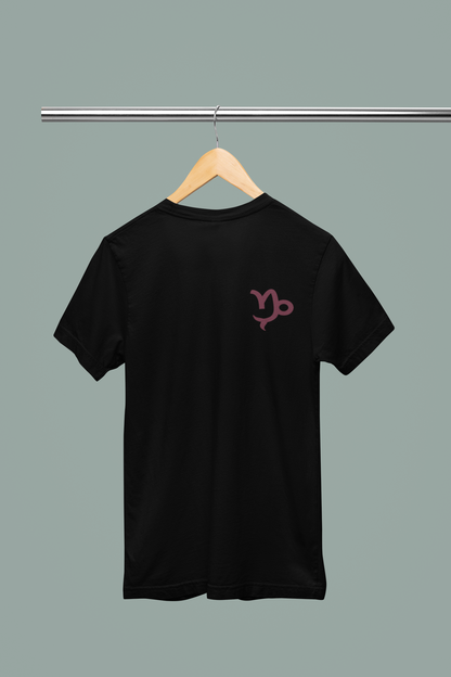 Capricorn Embroidered Zodiac Shirt – Upper Chest | Traversing Levels