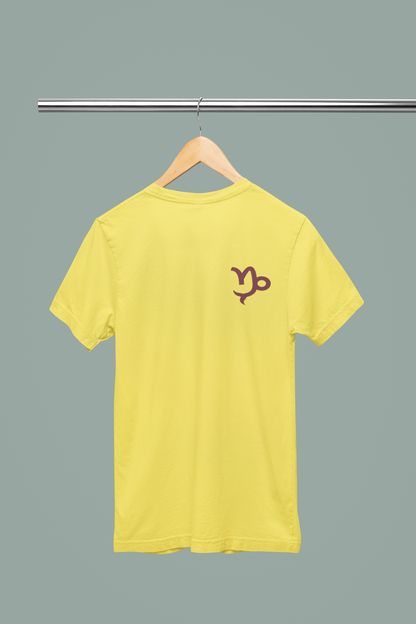 Capricorn Embroidered Zodiac Shirt – Upper Chest | Traversing Levels