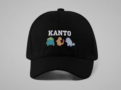 Kanto Journey Down Your Memories Video Game Inspired Embroidered Dad Hat | Traversing Levels