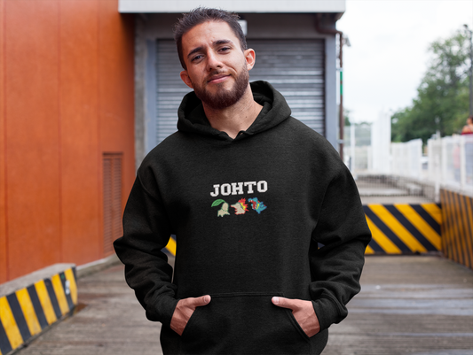 Johto Journey Down Your Memories Embroidered Hoodie | Traversing Levels